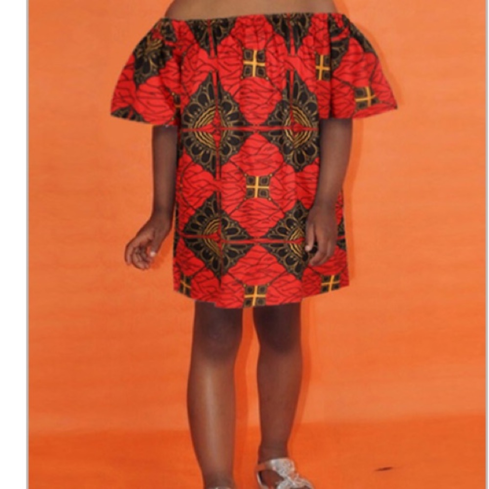 Beautiful African print dress